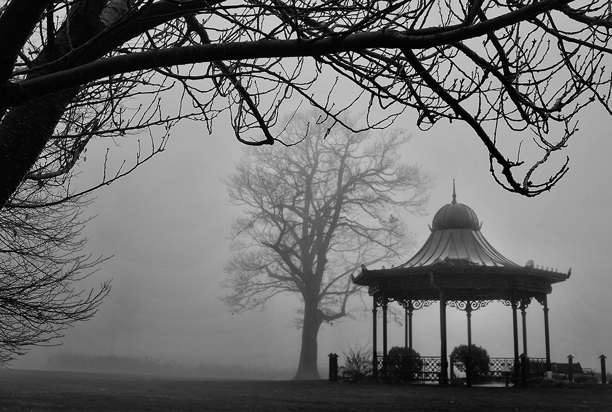 gazebo on the hill