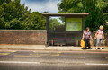At The Bus Stop