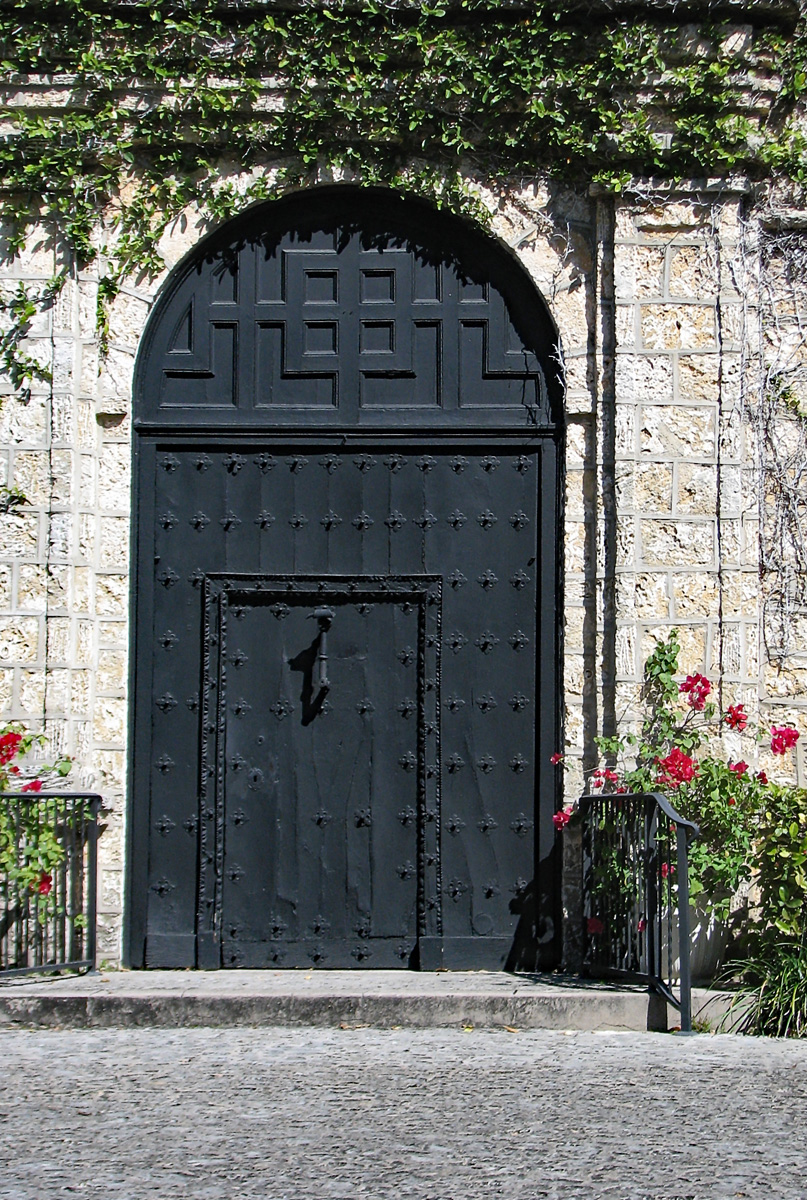 400 y.o. Pyrenees Church Door