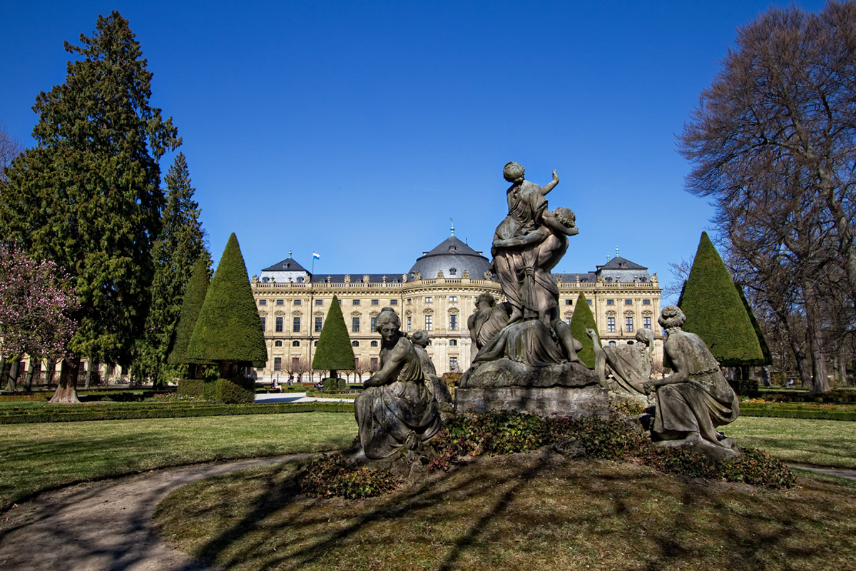 Würzburg Residence, 1744