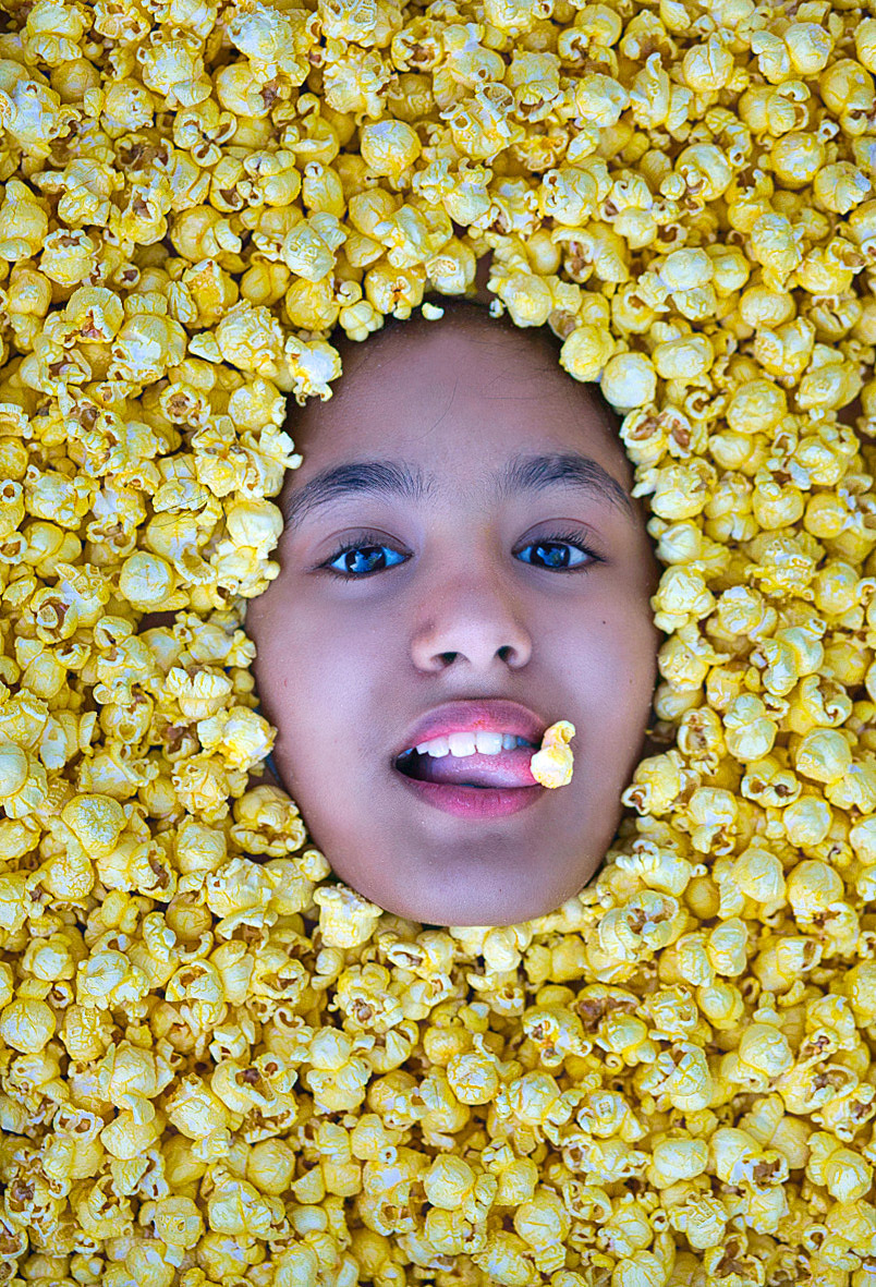 I just like to eat popcorn, popcorn's my favorite