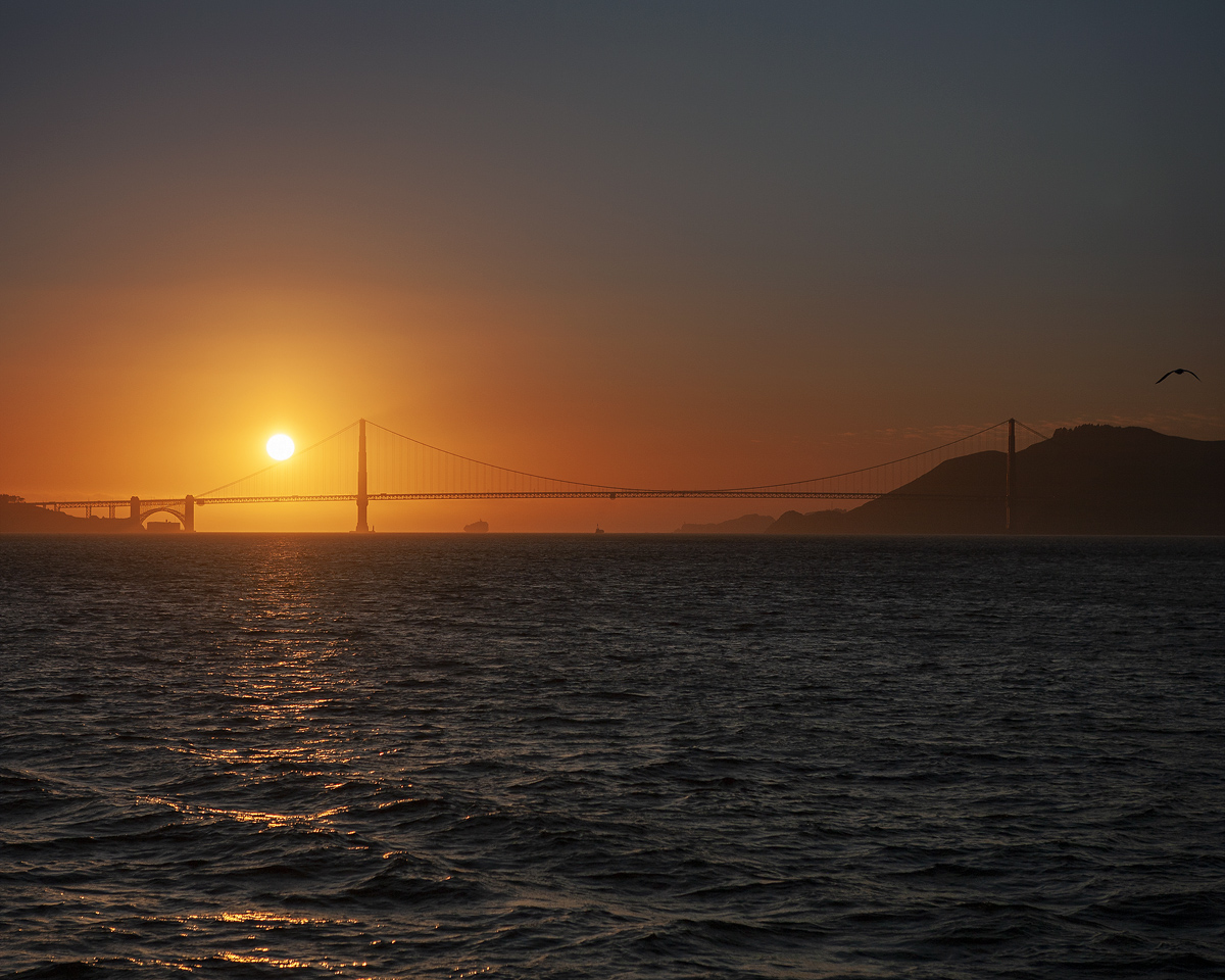 Twofer: Golden Gate From Alcatraz