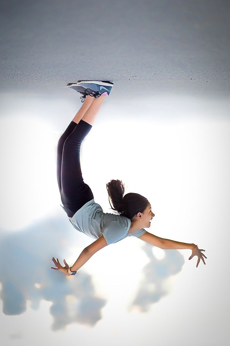 In dreams, we can fly, turn upside down, transform into anything