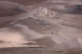 Hiker in the Great Sand Dunes NP