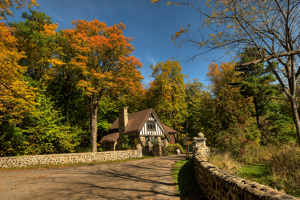 The cabin at the end of the lane