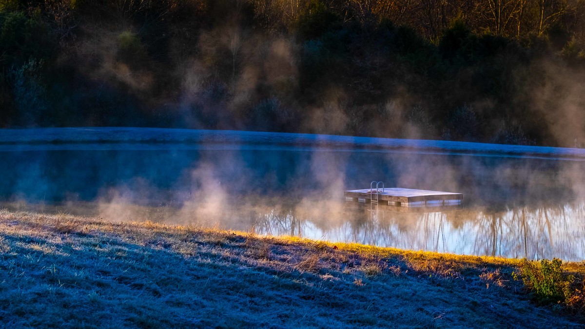 First Frost - Pool is Closed