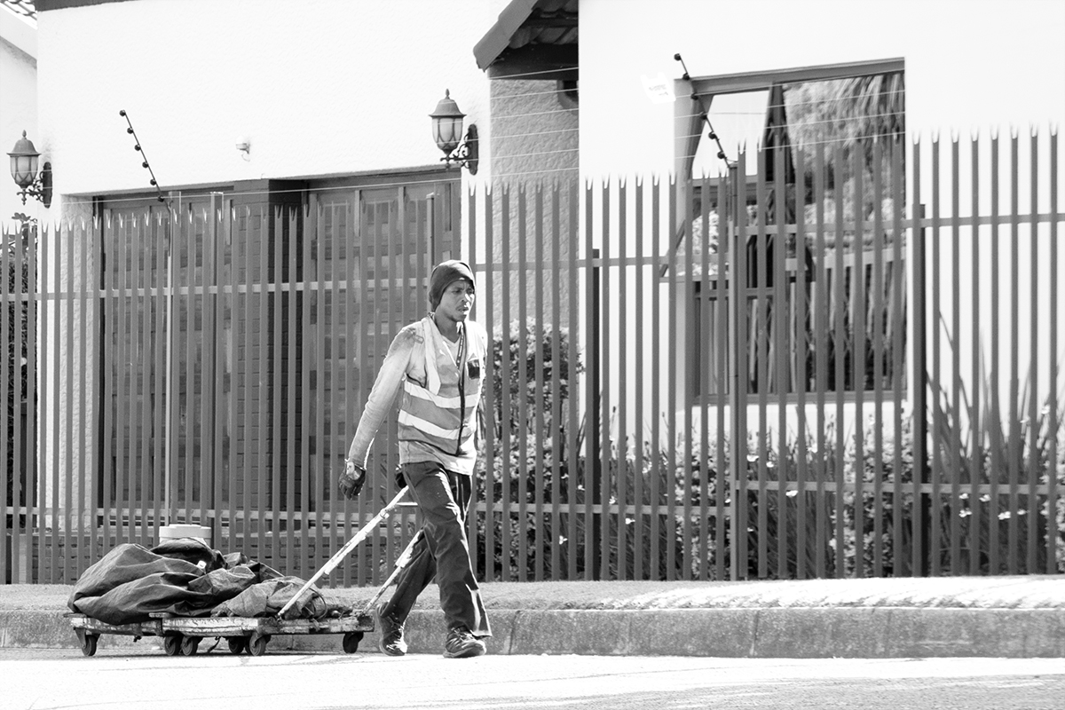 Man With Cart