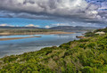 The town of Witsand with the settlement of Cape Infanta across the estuary