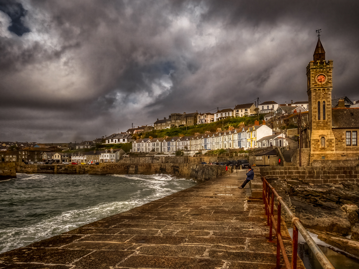  Porthleven Harbor, Cornwall