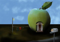 Son of Man's House <br> Ren� Magritte