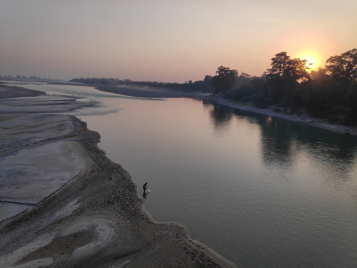 A Lonely Fisherman