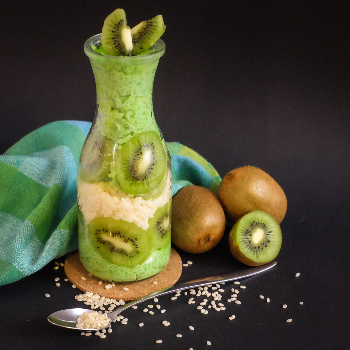 kiwi rice pudding for breakfast 