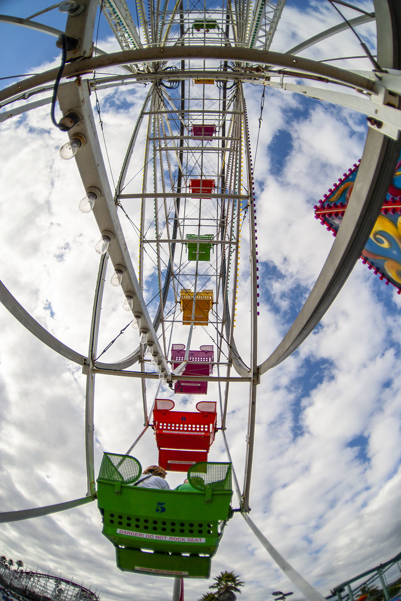 Fisheye Ferris Wheel