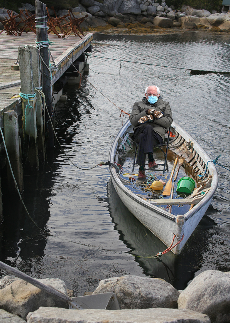 Sitting in My Boat