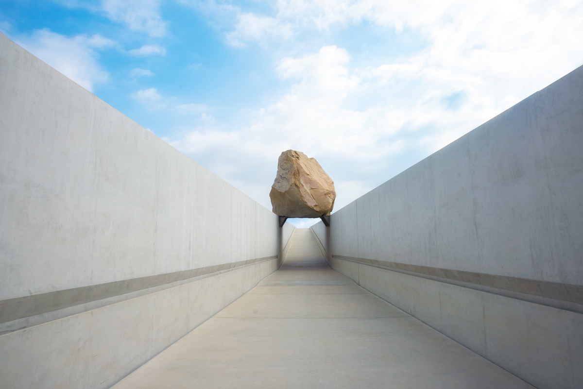 levitated mass