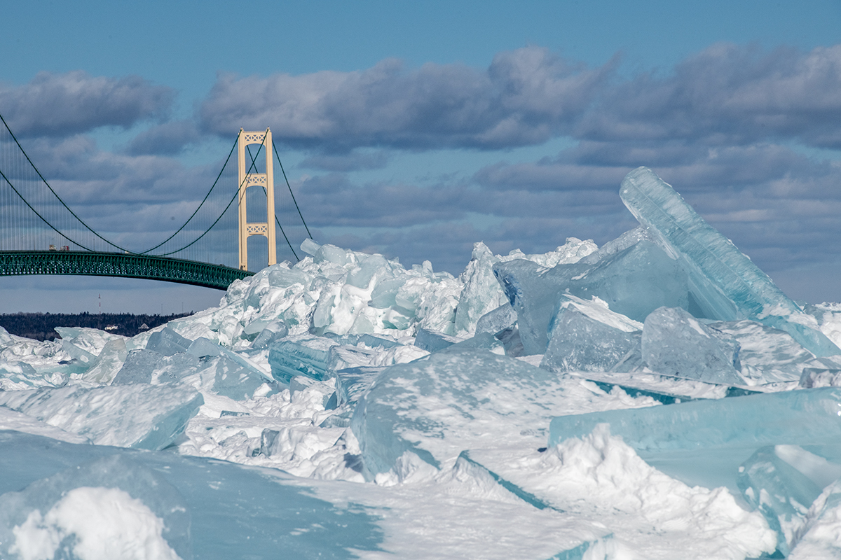 The Mighty Mackinac Bridge...Kind of