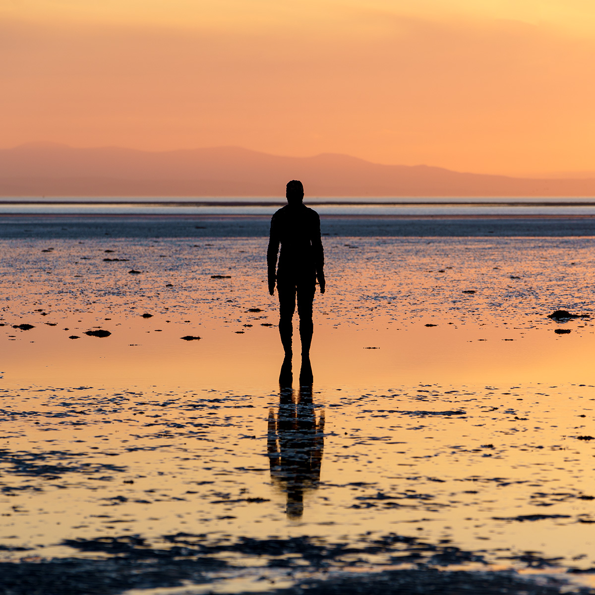 Another Place - Antony Gormley Art installation