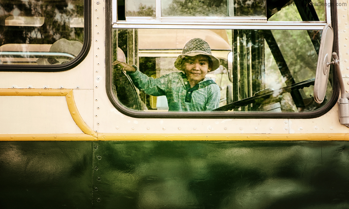 On the bus