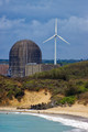Change from fossil to nuclear and wind energy, to save ocean, air and land