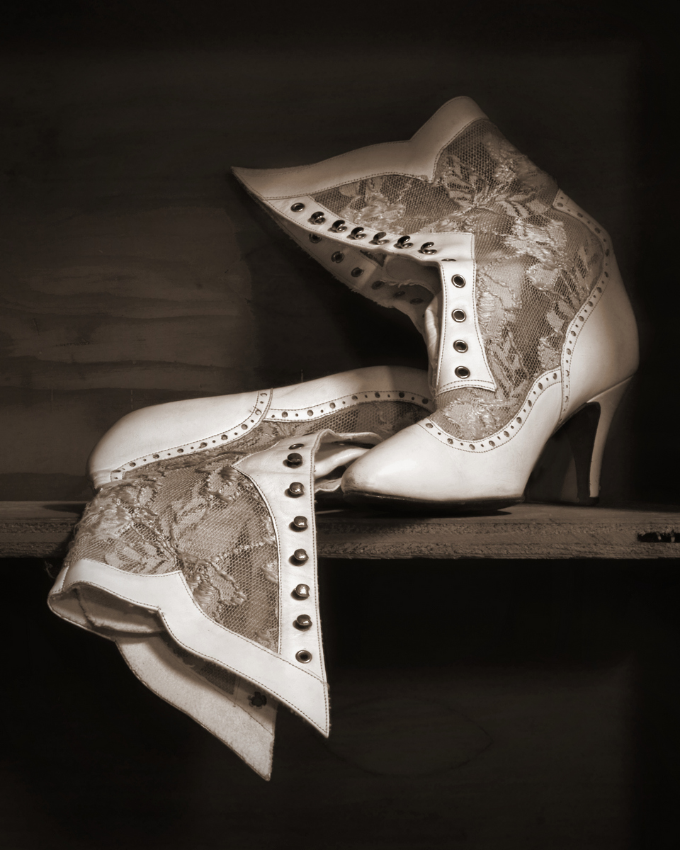 Vintage Lace Boots