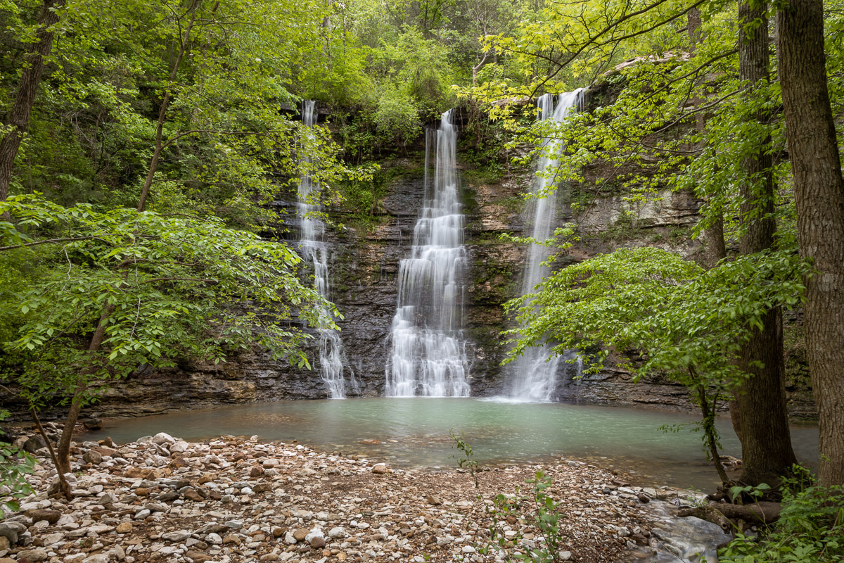 HugsTrees + waterfallart = Waterfalls in the Trees