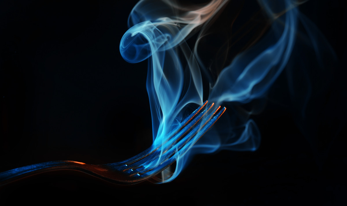 smoke and fork