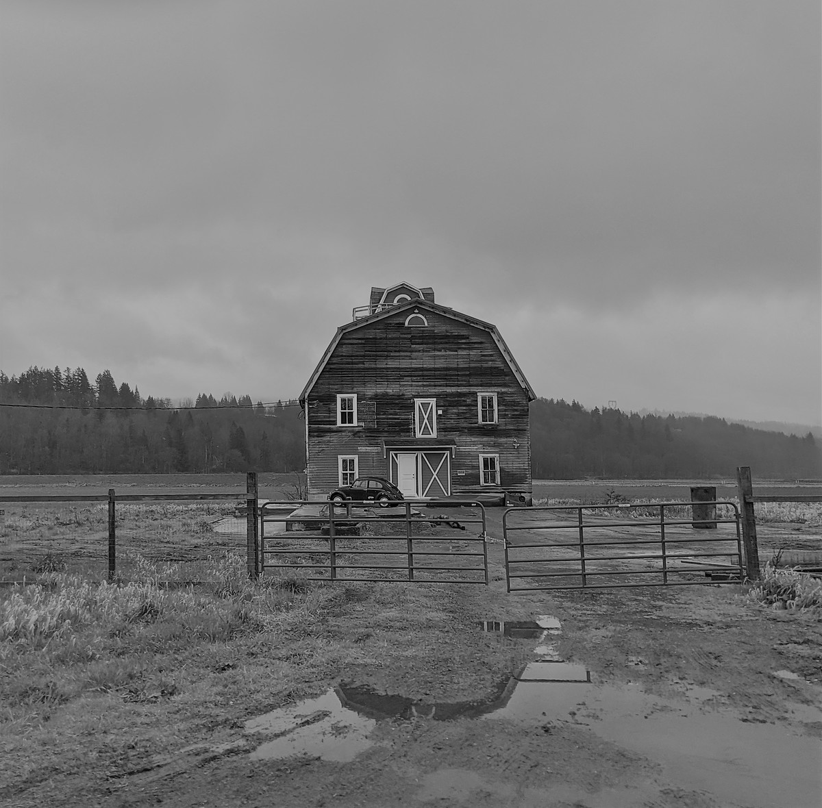 Barn in the valley