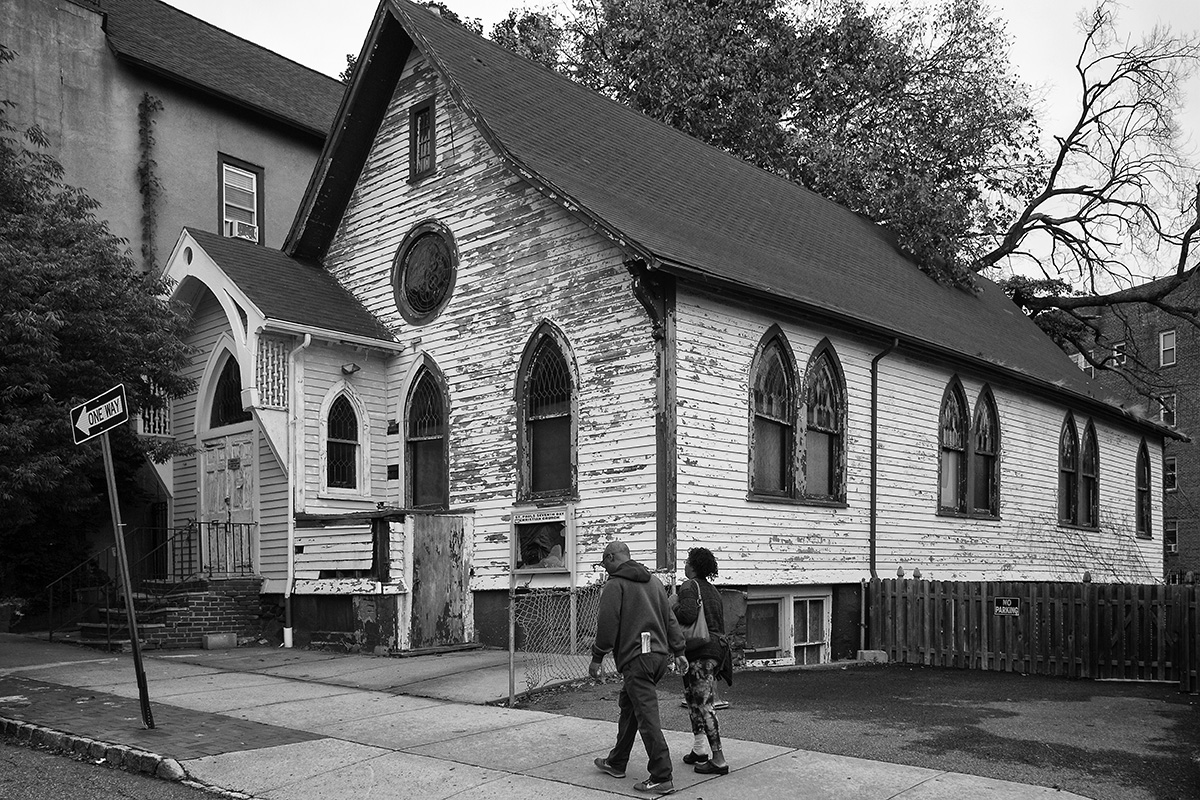 abandoned church