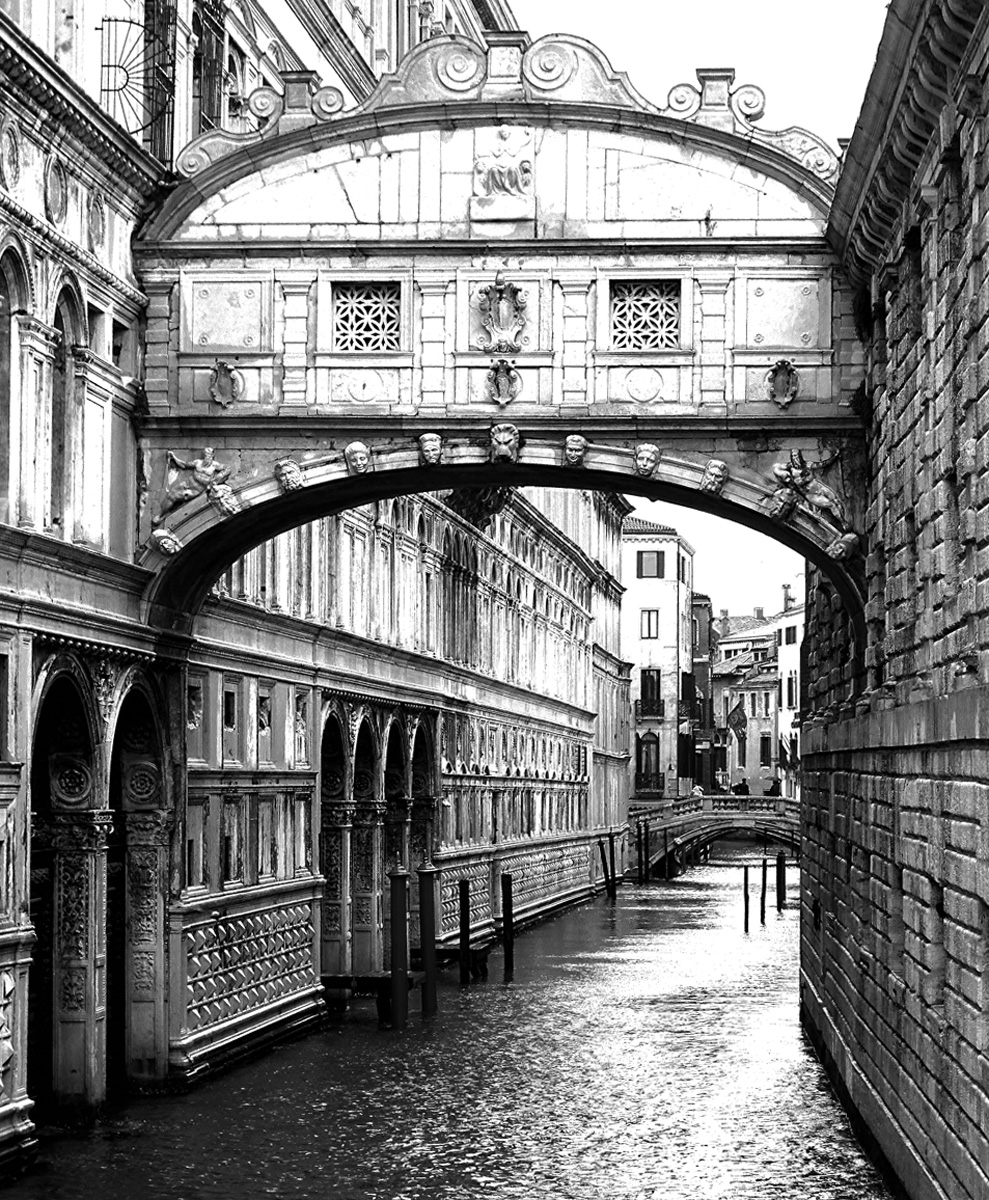 The Bridge of Sighs in Venice