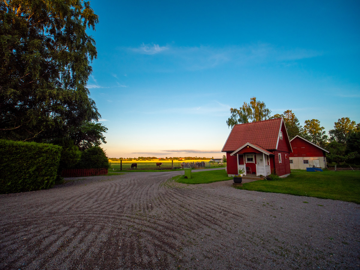 Sunset at Kullagården, Sweden