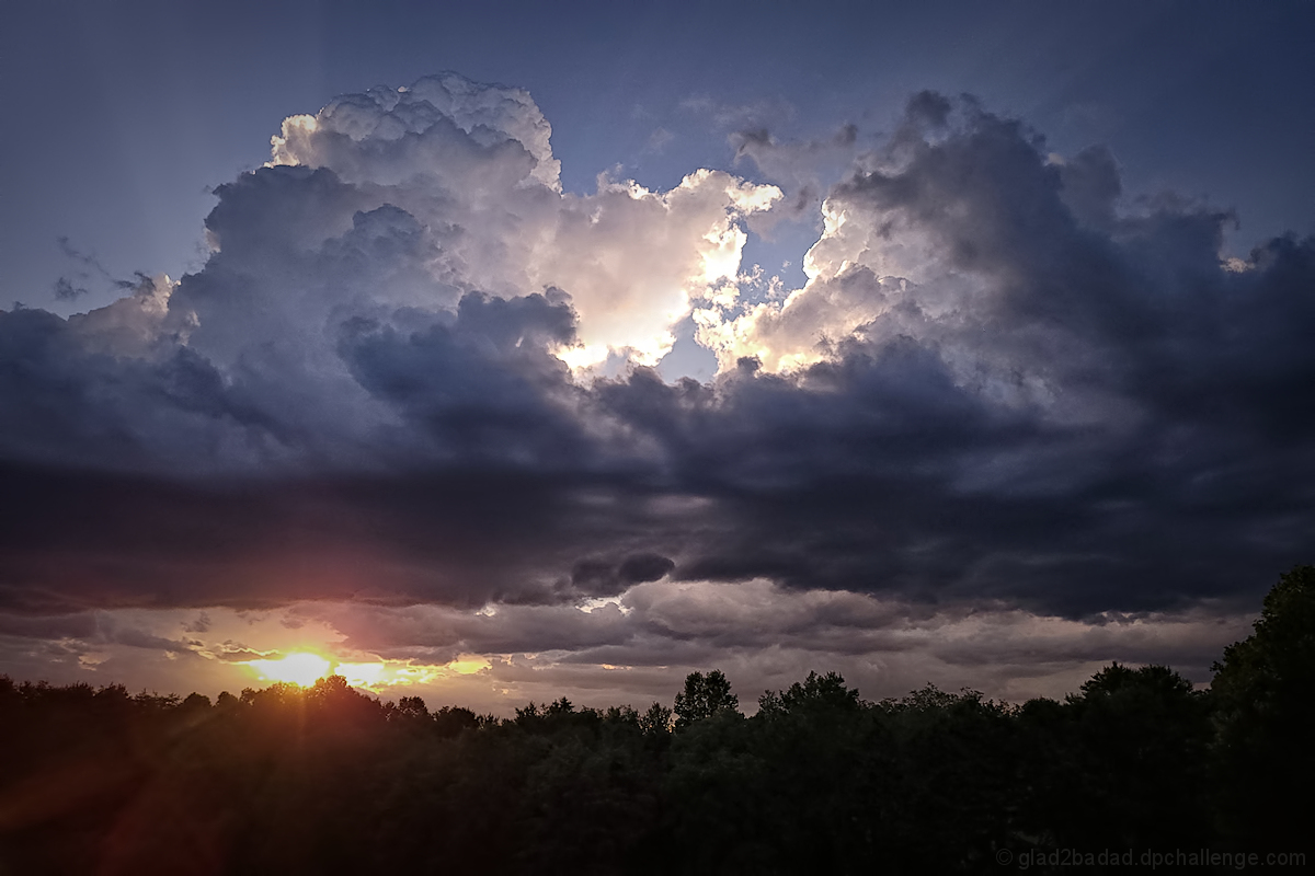 late day light show