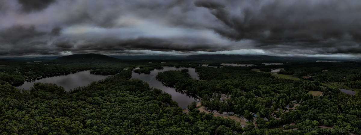 Stormy day in the Lakes Region