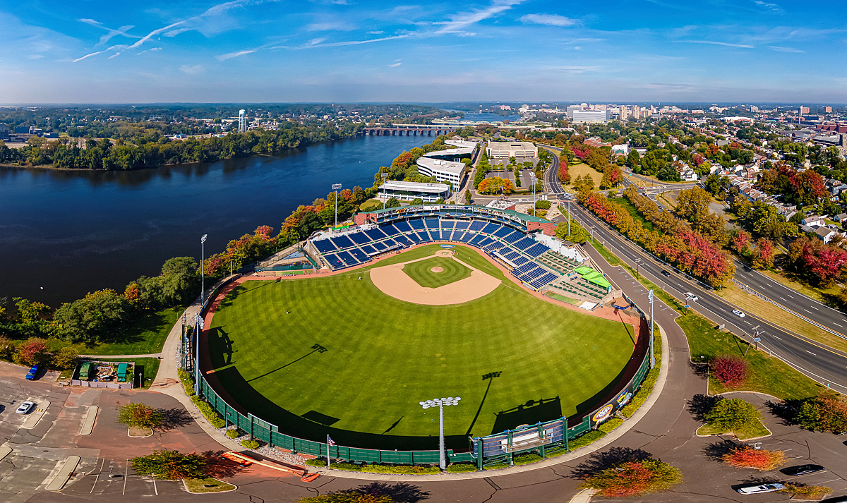 Trenton Thunder Ballpark with capacity of 8,080