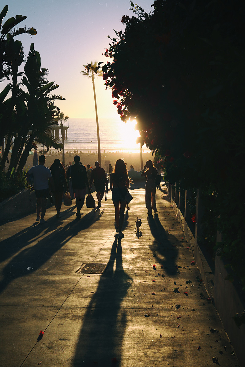 Toward the light