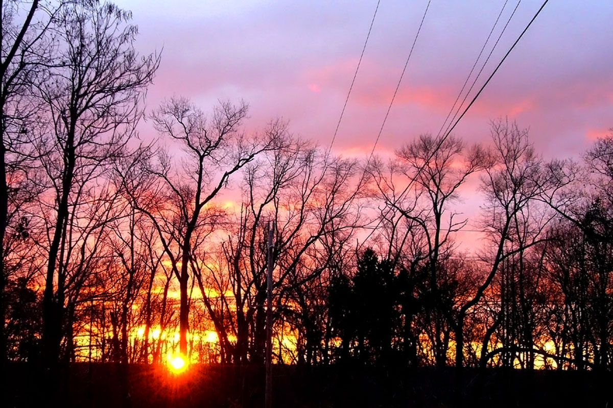 Sunrise in Boonton