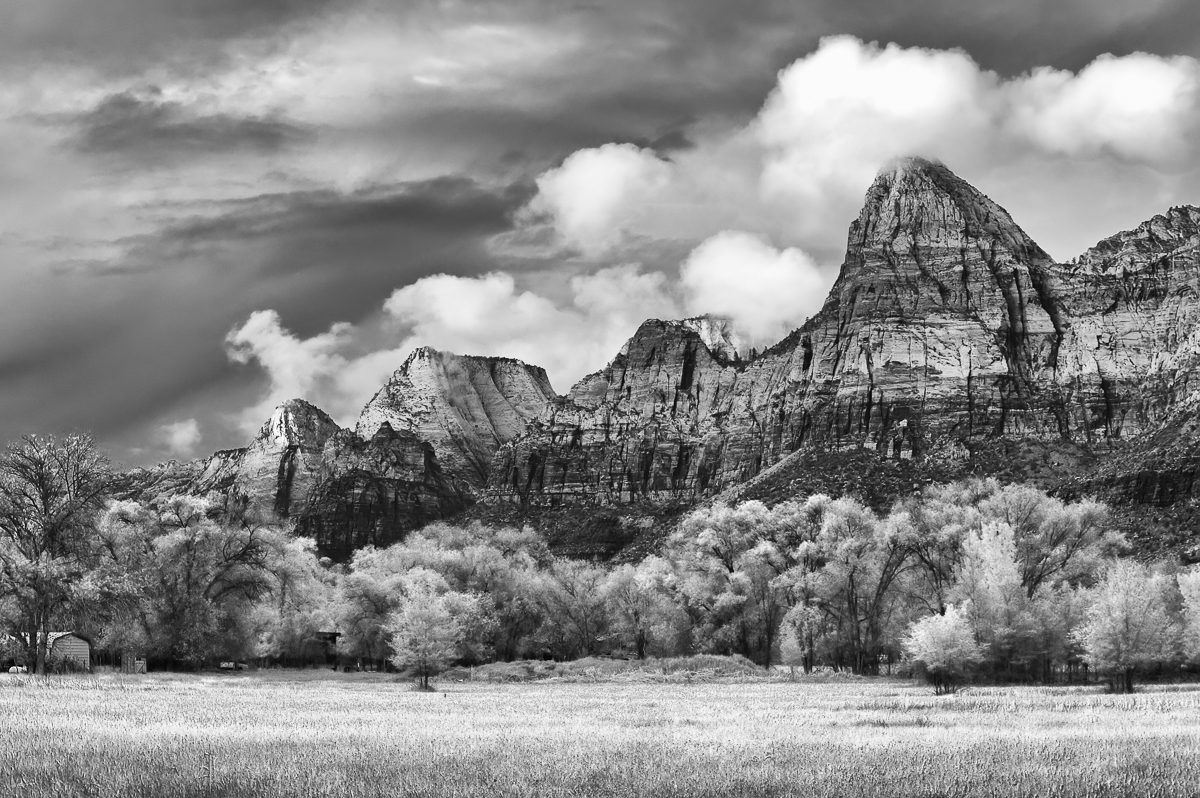 Zion in April