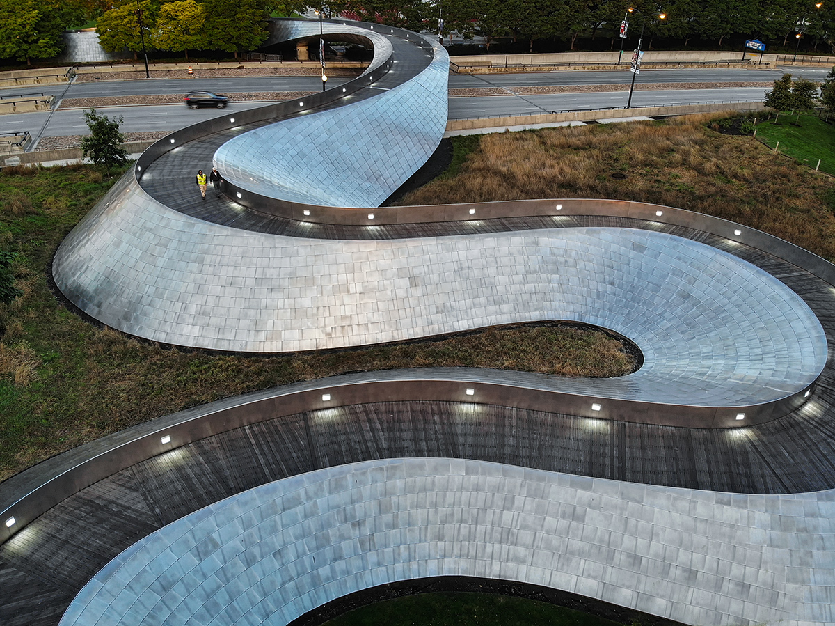 The winding path