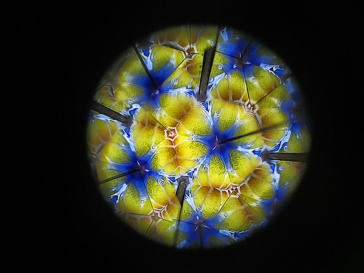 View to the end of the Kaleidoscope