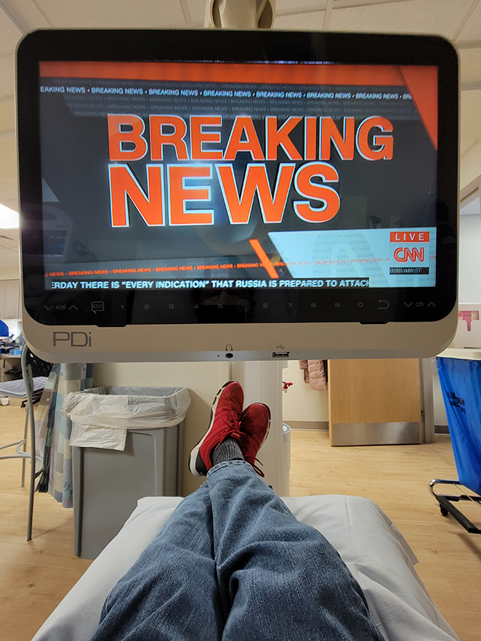 Breaking News at the Infusion Clinic