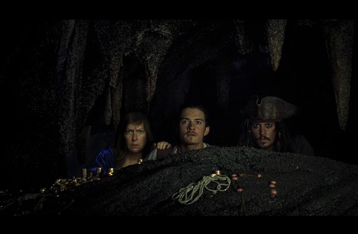 Is all of the treasure really haunted?