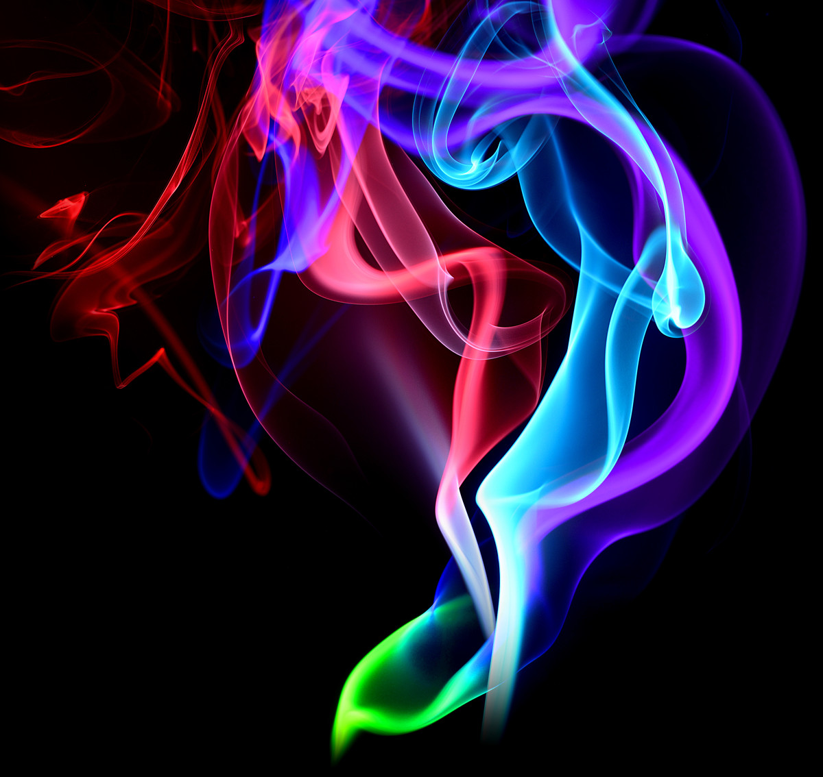colorfull smoke 