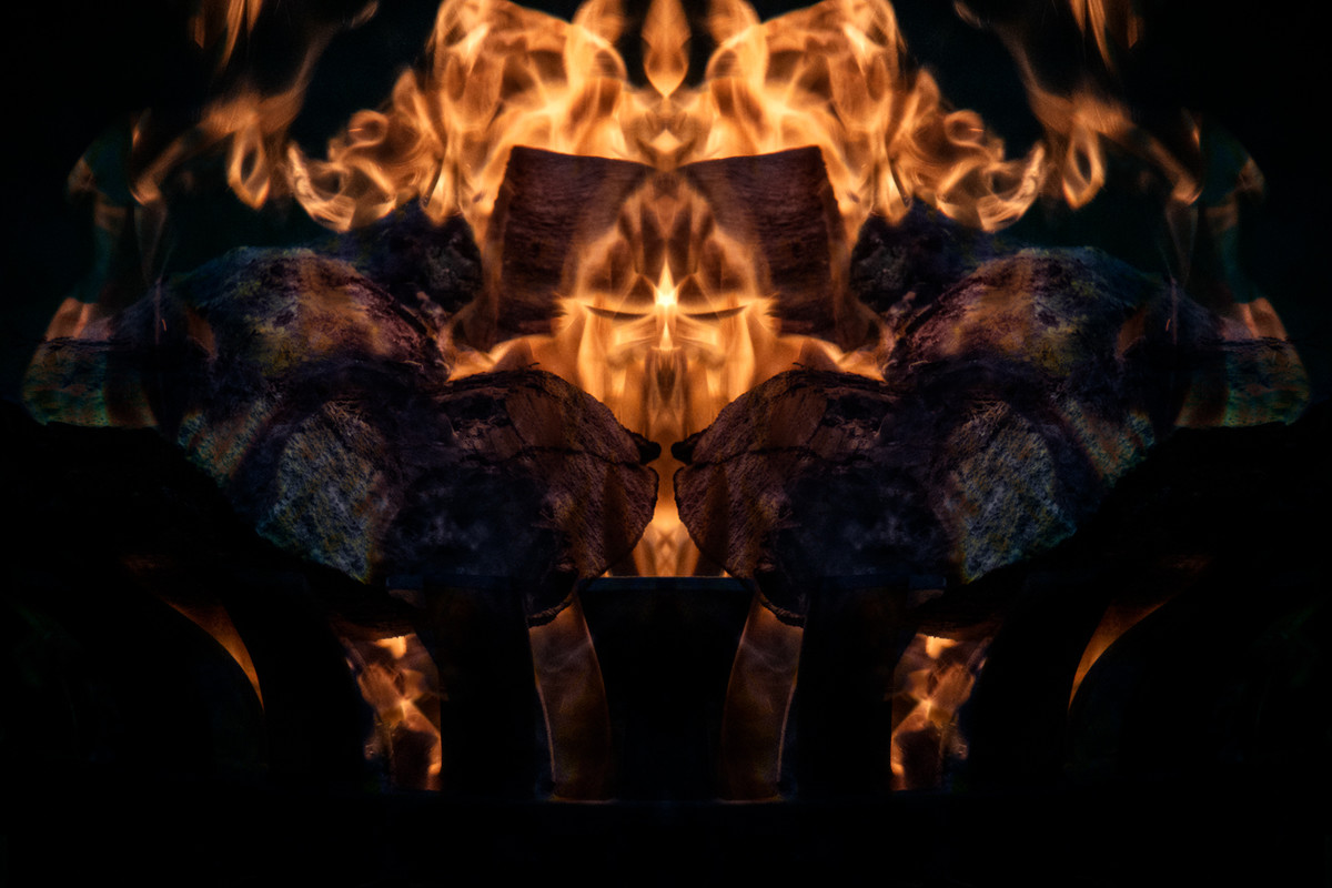 Burning Buddha