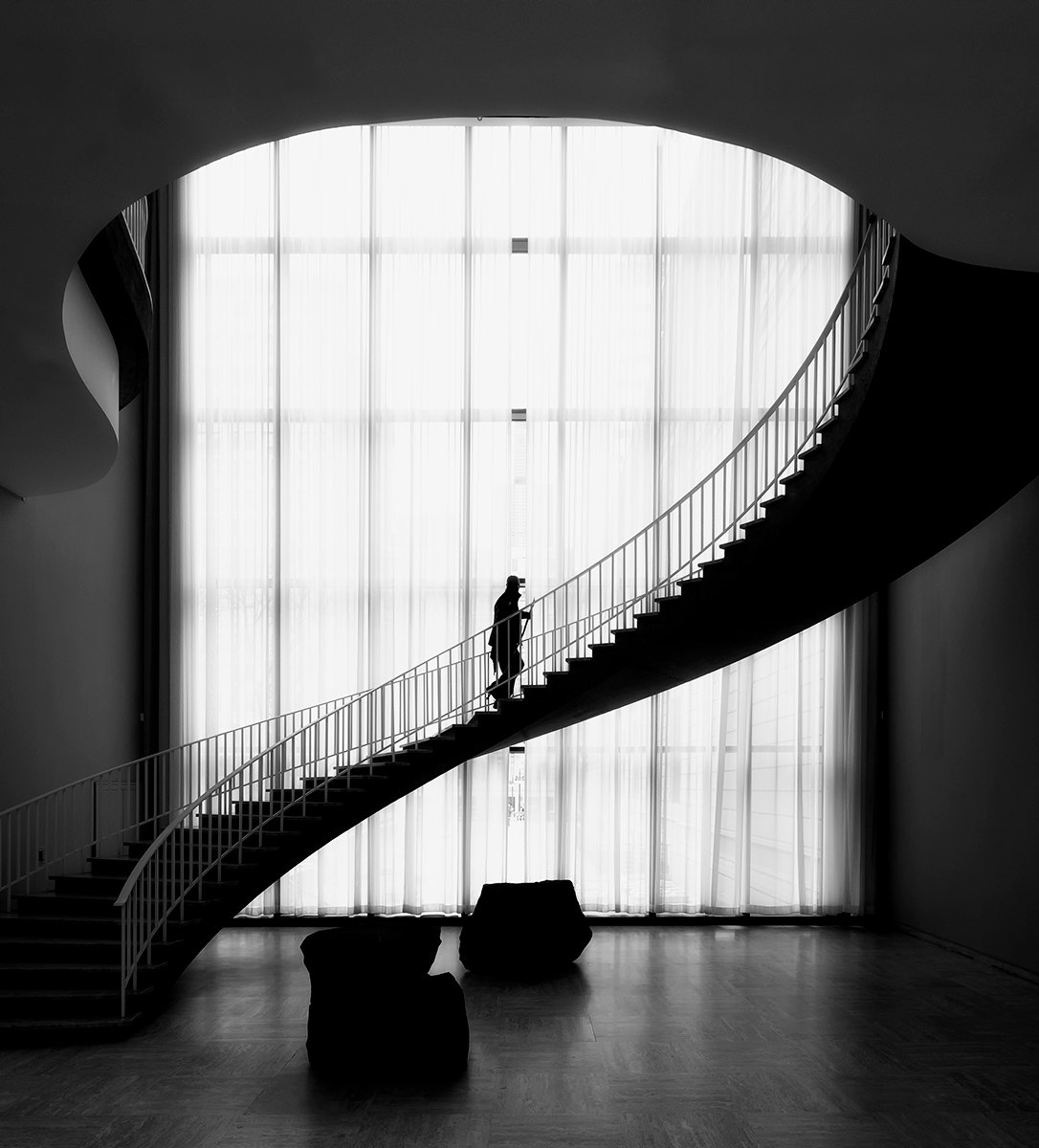 The staircase