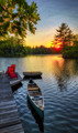 North Woods Sunset