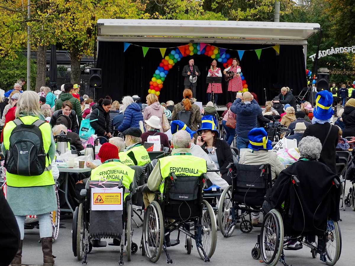 Waiting for the Wheelchair Race to start