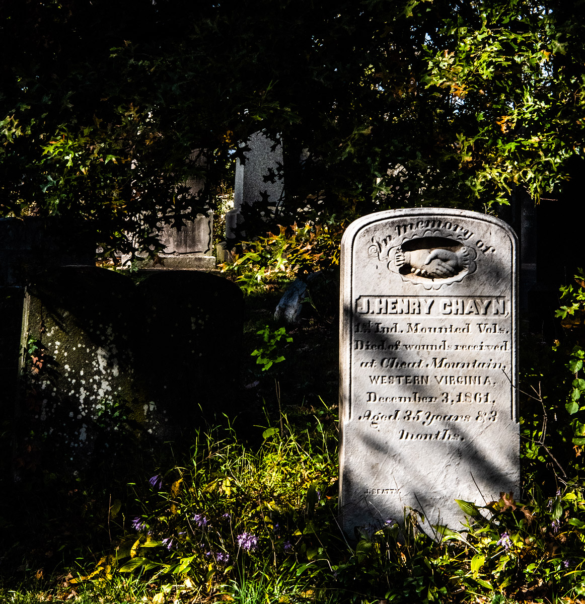 Conscripted in Indiana, Fought in Virgina & Died, Buried in Pennsylvania