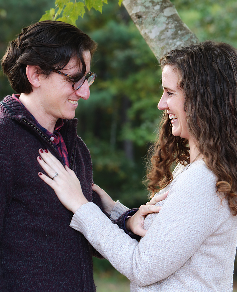 oops!  Awkward Engagement Photo