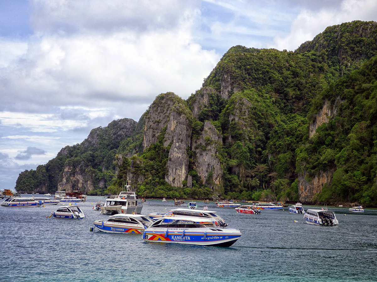 Anchorage at Phi Phi Island