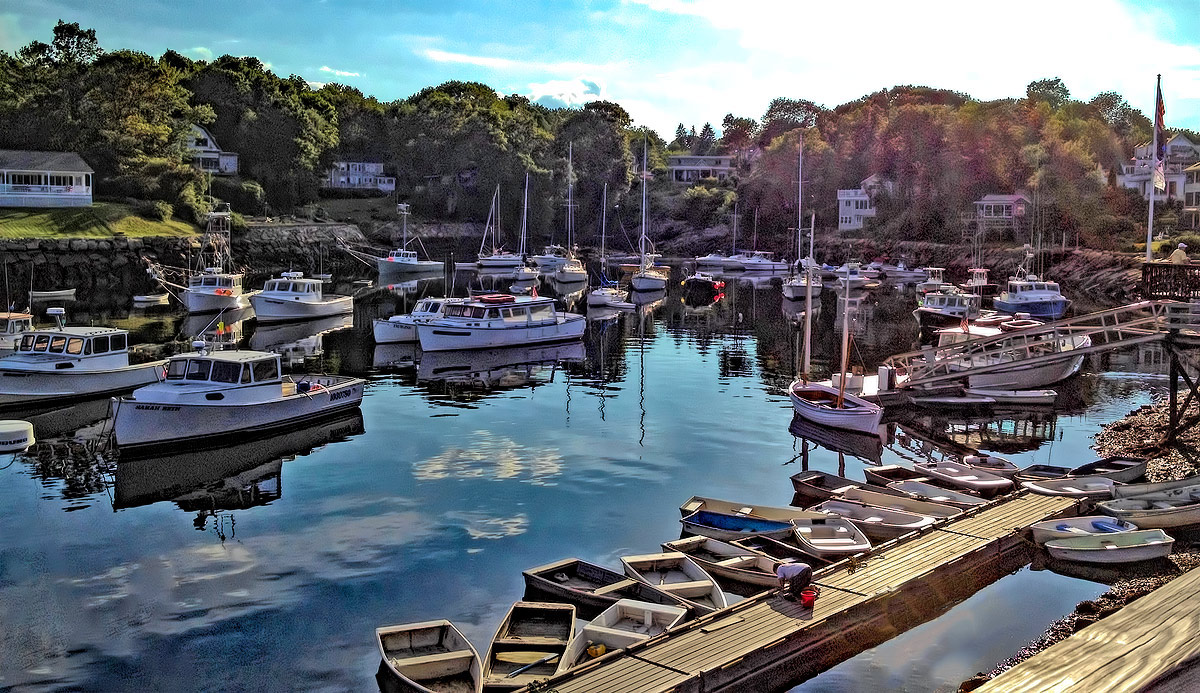 Late summer at the dock