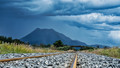 Ominous Skies Over the Volcano 